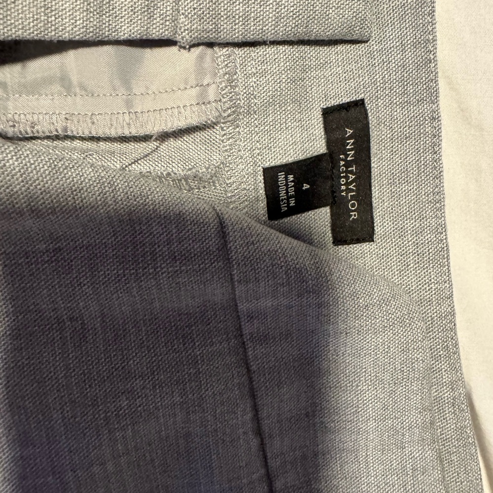 Ann Taylor Gray Work Pants for Women